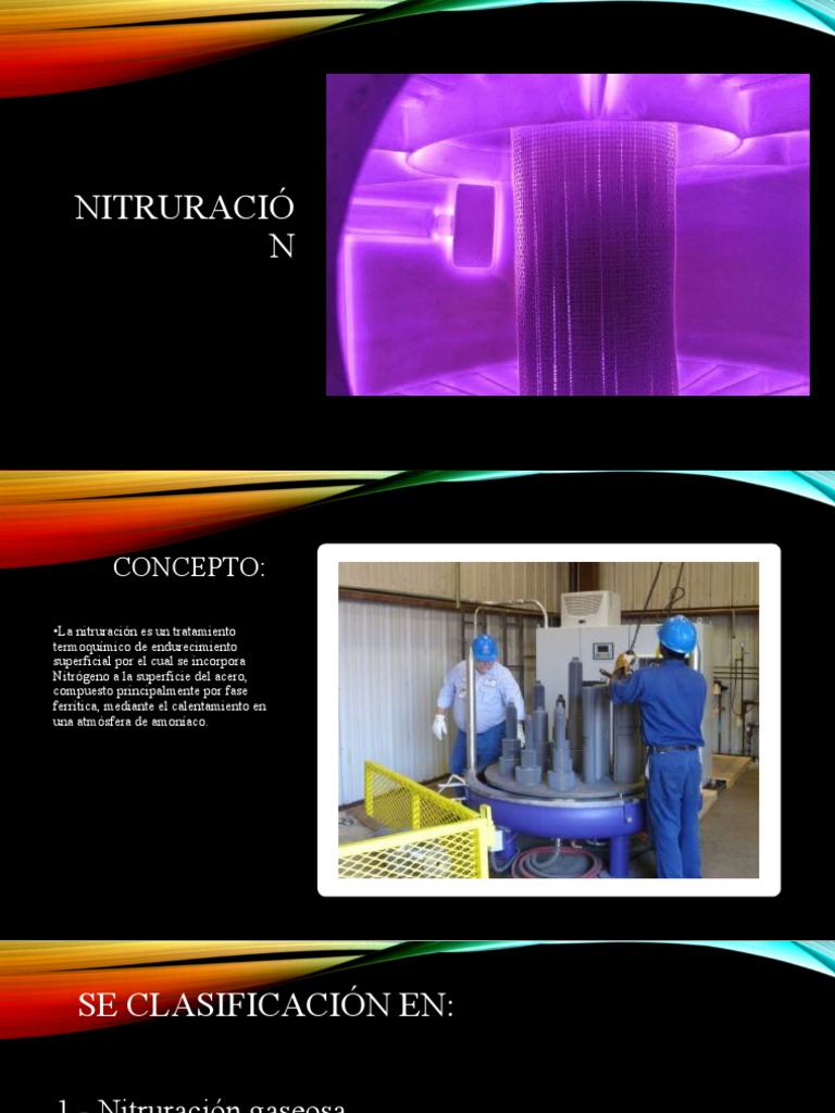 Nitruración: Tratamientos y Aplicaciones | PDF