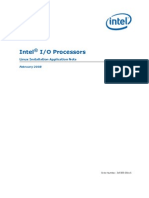 Intel Io Processors - Linux Installation Application Note