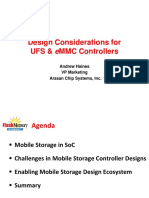 Design Considerations For UFS & eMMC Controllers