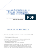 Escalas Medición Disgagia Neurogénica