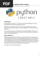 Building A Basic RestFul API in Python