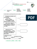 Fişă 1 Curaj, Frică, Laşitate