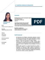 Curriculum Nathaly Gonzalez PDF