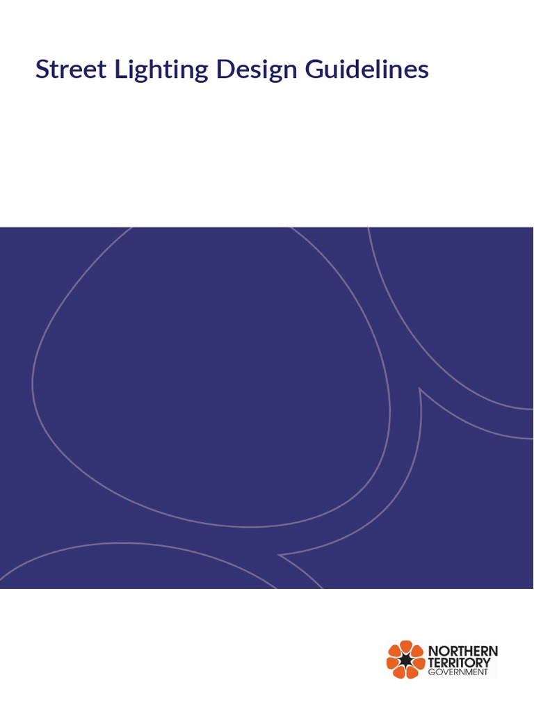 Street Lighting Design Guidelines PDF Road Lighting