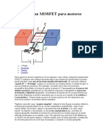 Puente H MOSFET motores CC