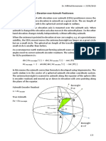 Azimuth Correction For Elevation-over-Azimuth Positioners: Dr. Wilfried Bornemann - 27/05/2018