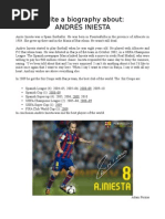Iniesta's 2010 Season Stats Overview | PDF | La Liga | National ...