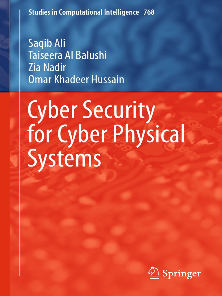 2018 Book CyberSecurityForCyberPhysicalS PDF, PDF, Wireless Sensor  Network