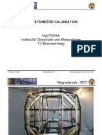 Magnetometer Calibration: Ingo Richter Institut Für Geophysik Und Meteorologie TU Braunschweig