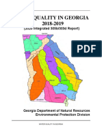 Georgia Water Quality Report 2018-2019