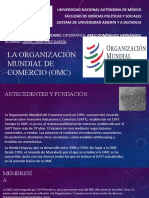 La Organización Mundial de Comercio (Omc)