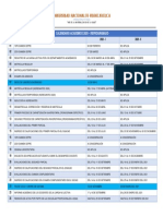 Calendario Académico 2020 - Reprogramado