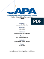 Tarea II de Administracion de Empresas