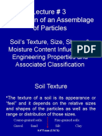 Soil Texture & Engineering Properties