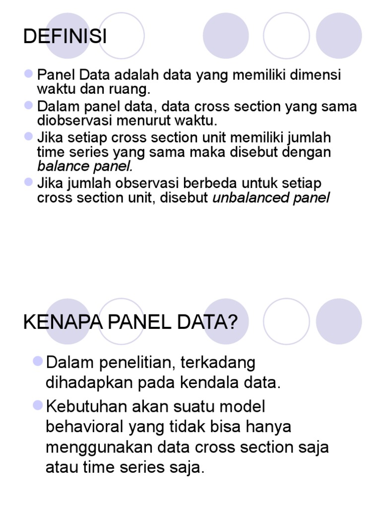 2.REGRESI PANEL DATA 2 Eviews | PDF