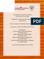 Trastorno de Estrés Postraumático PDF