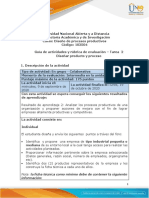 1.guía de Actividades y Rúbrica de Evaluación - Unidad 1 - Tarea 2 - Diseñar Producto y Proceso PDF