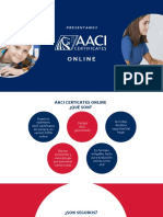 Aaci Certificates Online
