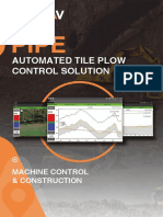 Automated Tile Plow Control Solution