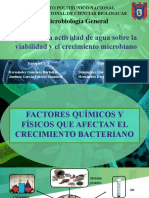 Actividad Del Agua en Microbiología