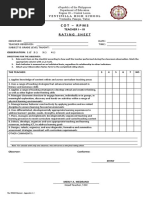 Cot - RPMS: Teacher I - Iii