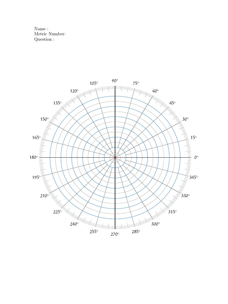 Polar Template PDF | PDF