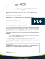 Coevaluación Del Estudiante Desde La Perspectiva Del Interlocutor Institucional