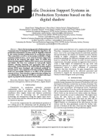 Task-Specific Decision Support Systems in Multi-Level Production Systems Based On The Digital Shadow