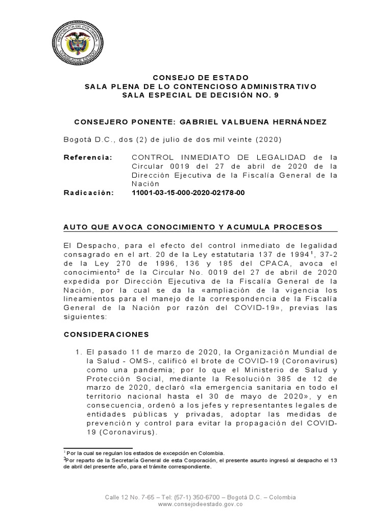 Auto Que Avoca Conocimiento Descargar gratis PDF Bogotá Estado