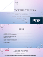 Presentación Electronica TICS