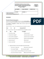 Grammar Presente Simple Interrogativo: Ministerio de Educació Nacional