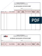 School Building Inventory: Republic of The Philippines