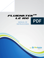 FLUIDNATEK LE-100 Manual de Usuario