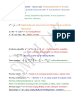 Formule Osnovna Razina - Matematika