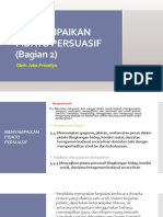 Pertemuan 8 - 4.4 Menyampaikan Pidato (Bagian 2)