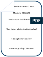 Qué Tipo de Administración Se Aplica