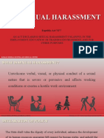 Understanding the Anti-Sexual Harassment Act