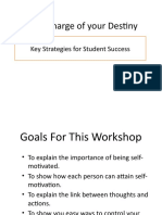 Taking Charge of Your Destiny: Key Strategies For Student Success