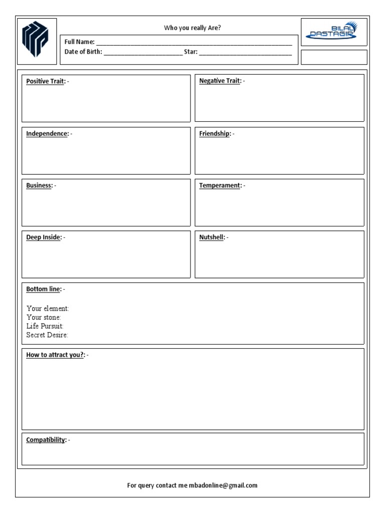 Star Template | PDF