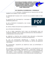 Examen 3ro Educacionfisica DESARROLLO SOCIOEMOCIONAL EF Final CLAVE