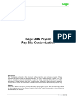 Sage UBS Payroll Pay Slip Customization - v1.0