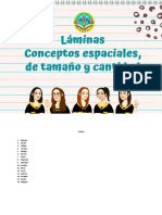 Conceptos Espaciales, de Tamaño y Cantidad Guiadelfono PDF