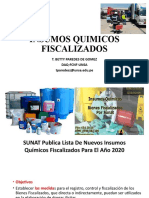 Insumos Químicos Fiscalizados