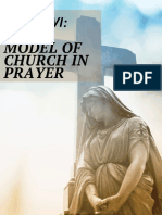 Mary's Model of Prayer in the Church
