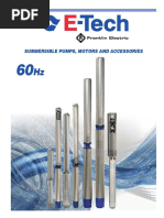 Submersible Pumps, Motors and Accessories