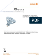 Product Datasheet: P MR16 DIM 5 W/840 GU5.3