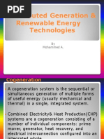 Distributed Generation & Renewable Energy Technologies: by Mohammed A