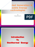 Distributed Generation & Renewable Energy Technologies: by Mohammed A