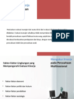 Pada Perusahaan Multinasional: Mengukur Kinerja