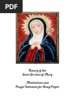 7 Sorrows Rosary Prayer Booklet | PDF | Mary, Mother Of Jesus | Rosary